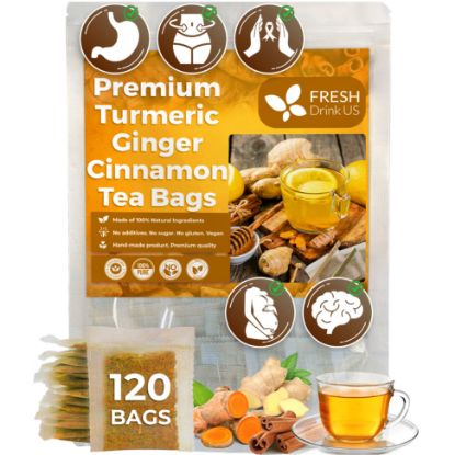 Picture of Turmeric Ginger Herbal Tea